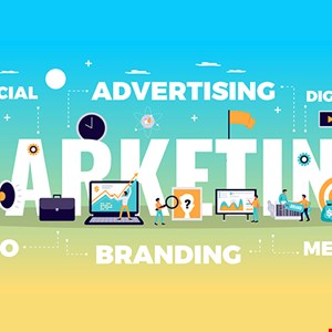 Marketing & advertising graphic design