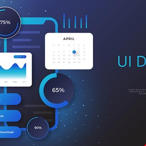 User interface graphic design